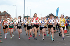 Womens under-17s 2021 Northern 6 and 4 Stage and Young Athletes Road Relays, Redcar. Photo: David T. Hewitson/Sports for All Pics